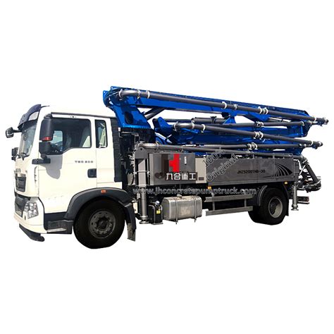 China Concrete Boom Pump Factory Jiuhe Brand M Concrete Pump Truck