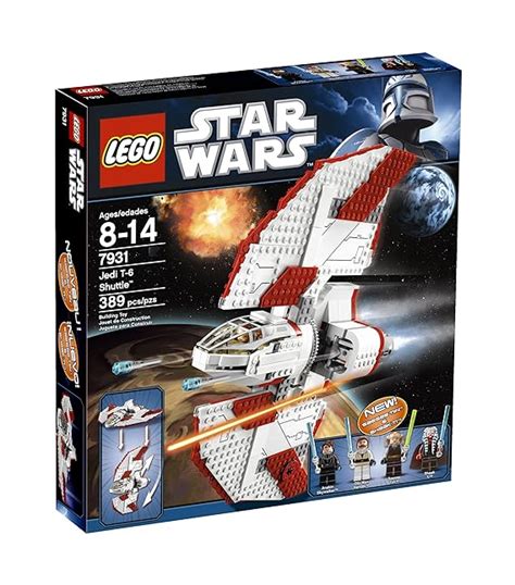 Amazon.com: LEGO Star Wars T-6 Jedi Shuttle 7931: Toys & Games