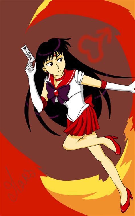 Sailor Mars ~ Fire by aeris-alone on DeviantArt