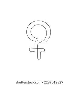 Gender Equality Symbol Tattoo