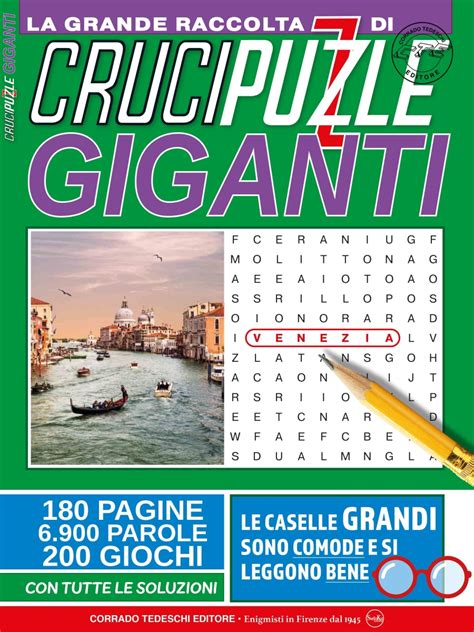 Crucipuzzle Giganti Raccolta N 2 SPREA EDITORI