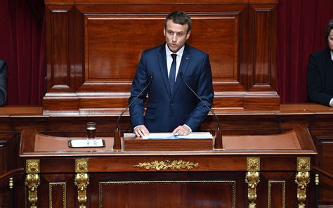 En Direct Revivez Le Discours Demmanuel Macron Devant Le Congrès à