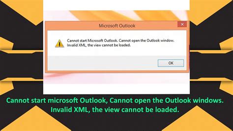 How To Fix Cannot Start Microsoft Outlook Cannot Open The Outlook