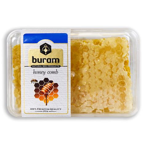 Buram 100% Pure, All-Natural, Gourmet Raw Honeycomb, No Additives, No ...