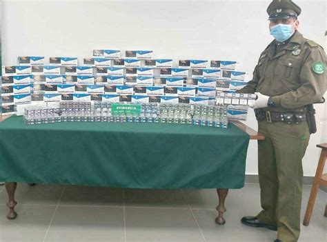 Carabineros Detuvo A Dos Sujetos Por Contrabando De Cigarrillos En