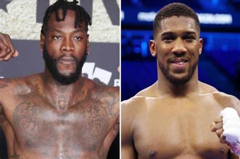 Fury Aku Ingin Anthony Joshua Pukul Ko Deontay Wilder