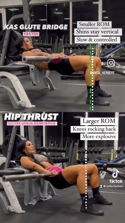 Whats The Difference🤔kas Glute Bridge Vs Hip Thrust Youtube