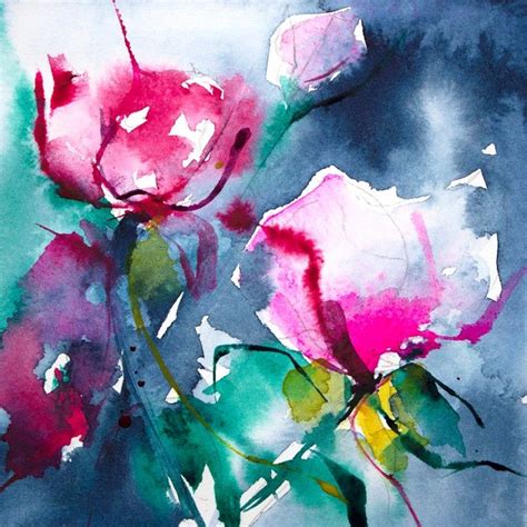 Petit Instant N V Ronique Piaser Moyen Peintures De Fleurs