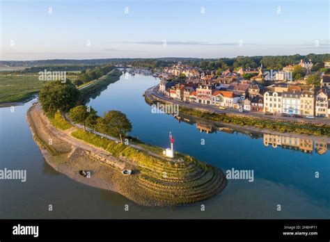 France Somme Baie De Somme Saint Valery Sur Somme Embouchure De La