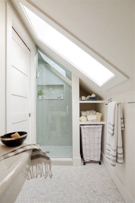 Attic Bathroom Ideas Sloped Ceiling