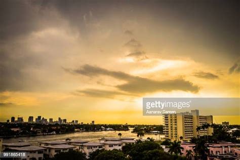 Fort Lauderdale Skyline Sunset Fotografías E Imágenes De Stock Getty