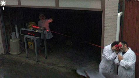 Very Strange Things Found On Google Street View Pics