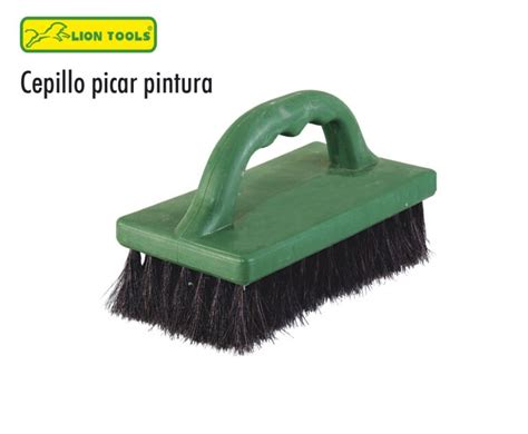 CEPILLO PARA PICAR PINTURA MANGO PLASTICO LION TOOLS Lion Tools