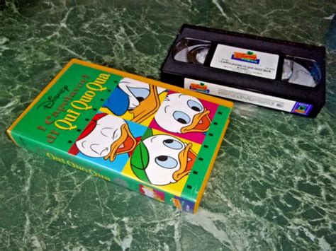 VHS WALT DISNEY I Capolavori Di QUI QUO QUA Originale VS 4707 EUR 3