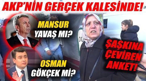 Mansur Yavaş mı Osman Gökçek mi AKP li Belediyede Yok Artık Dedirten