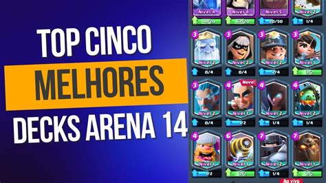 Qual O Melhor Deck Para Arena Clash Royale Youtube