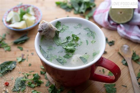 Cambodian Chicken Coconut Soup