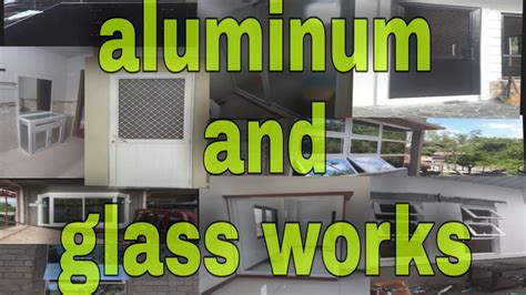 Glass And Aluminum Works Products And Services Youtube