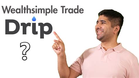 How To DRIP In WealthSimple Trade Dividend Reinvesting YouTube