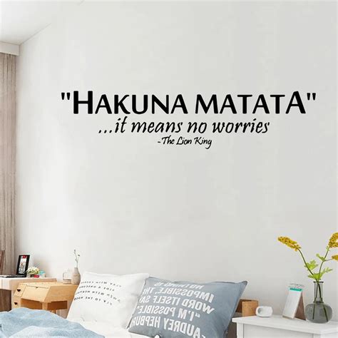 Lion King Quotes Hakuna Matata