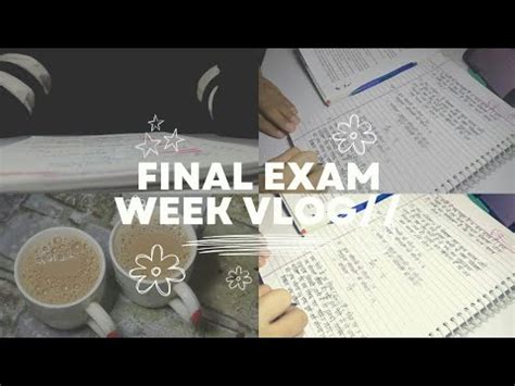 Class Th Grader Student Study Vlog Final Exam Week Vlog Study Vlog