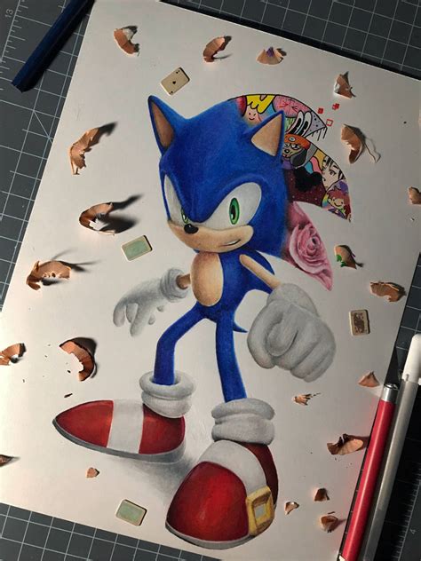 Sonic frontiers drawing by inspire928 on DeviantArt