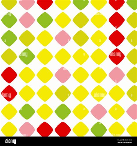 Colorful Check Pattern With Small Circles Vector Background Style ...