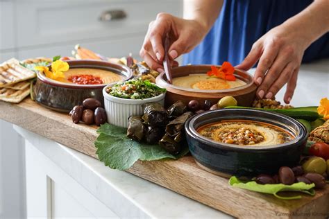 Mediterranean Hummus Mezze Platter Yummy Mummy Kitchen