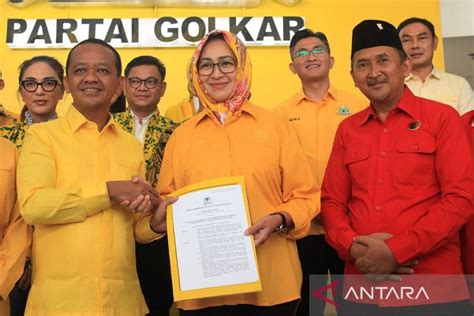 Banten Kemarin Airin Akhirnya Didukung Golkar Hingga Bonus Rizki