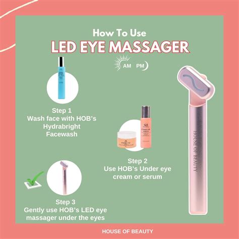 Led Red Light Therapy Eye Massager