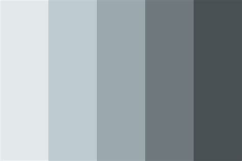 Cool Monochrome Color Palette | Cool color palette, Color palette ...