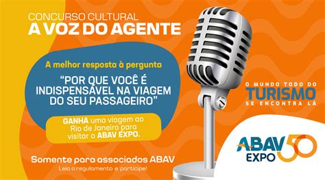 ABAV lança o Concurso Cultural A Voz do Agente Ale Lontra