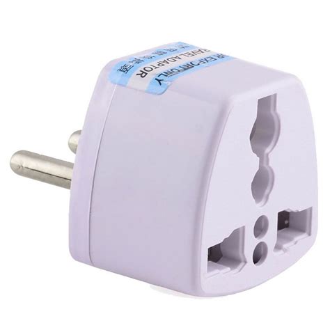 Adaptador De Enchufe UK A Europeo Blanco PcComponentes