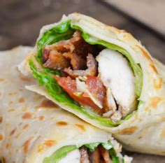 Chicken Bacon Caesar Salad Wrap Brenda Gantt