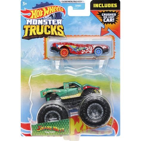 Mattel Hot Wheel Monster Trucks Snake Bite Grh