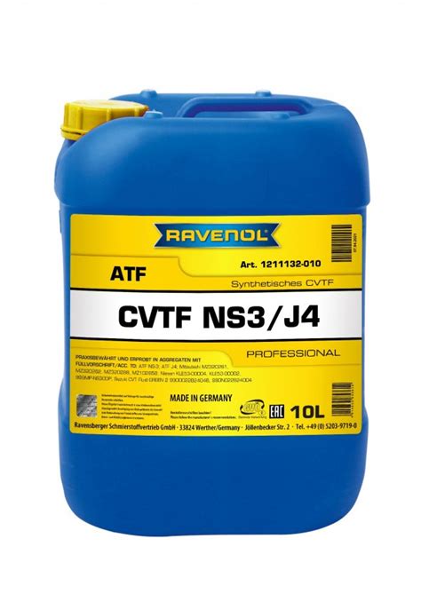 RAVENOL CVTF NS3 J4 Fluid RAVENOL