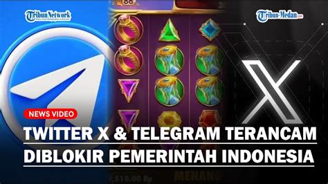 Tegas Pemerintah Akan Blokir X Twitter Telegram Akibat Banyak Konten