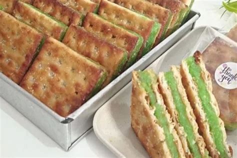 Cocok Jadi Isian Snack Box Praktis Gabin Fla Pandan Keju Garing Di