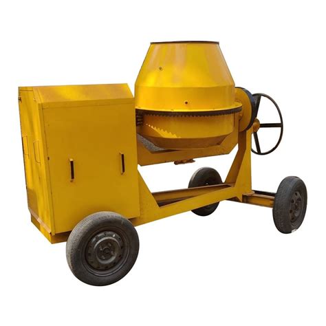 Hp Electric Mild Steel Concrete Mixer Kg Capacity L At Rs