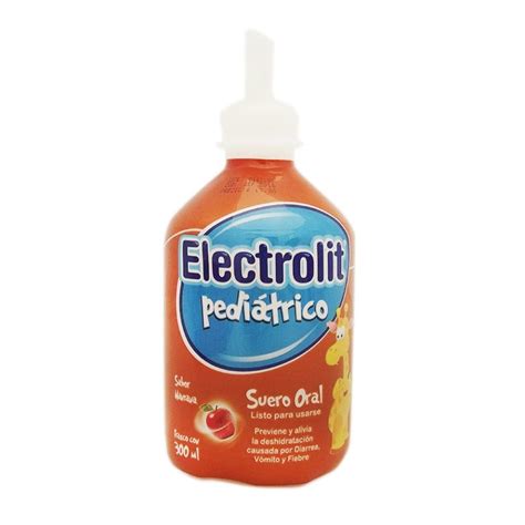 Suero rehidratante Electrolit pediátrico sabor manzana 300 ml Walmart