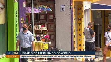 Meio Dia Paraná Londrina Prefeitura define o horário do comércio em