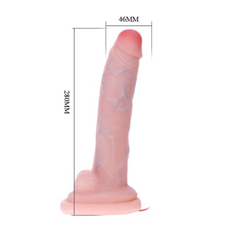 Et Dokusu Bükülebilen Vibratör 28 cm Mahrem Shop Sex Shop