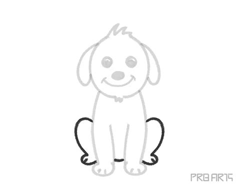 Dog Drawing - Cartoon-Style - PRB ARTS