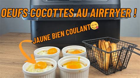 Oeuf Cocotte Raclette Air Fryer 🤤🤤🤤 Youtube