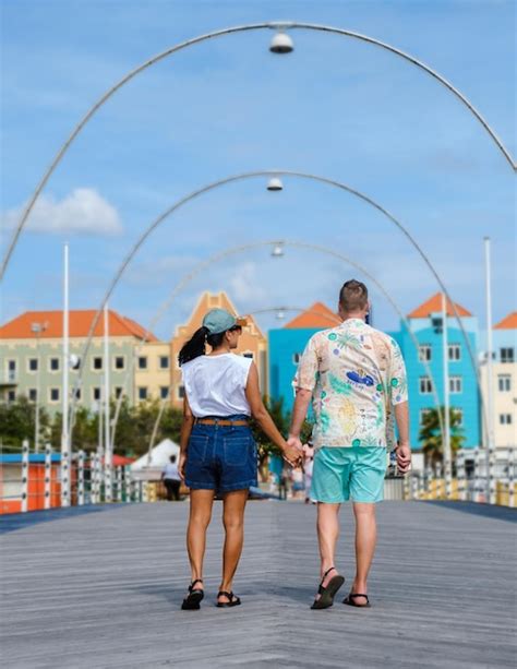 Premium Photo Willemstad Curacao Colorful Buildings Around Willemstad