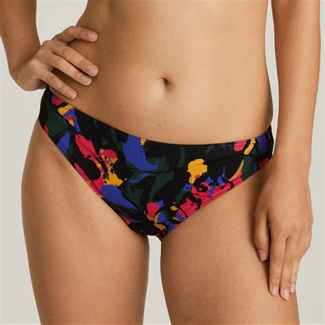 PrimaDonna Swim OASIS Black Cactus Bikini Briefs Rio PrimaDonna