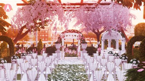 👰🏽 Fairytale Wedding Venue New San Myshuno City Park The Sims 4