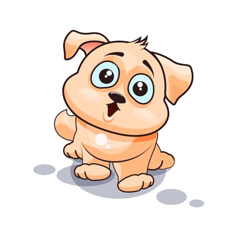 Adorable Dog Emoji Stickers by Suneel Verma