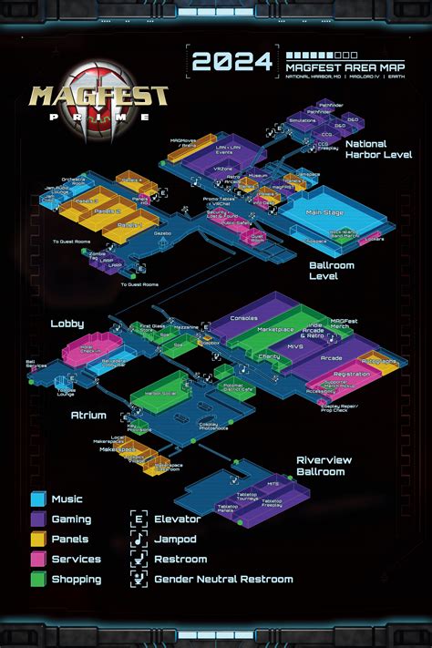 Map — Super Magfest