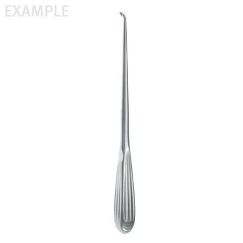 Spinal Fusion Curette Angled Flat Back Boss Surgical Instruments